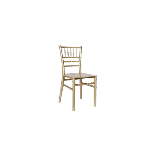Flash Furniture Hercules Kids Resin Chiavari Chair, Gold