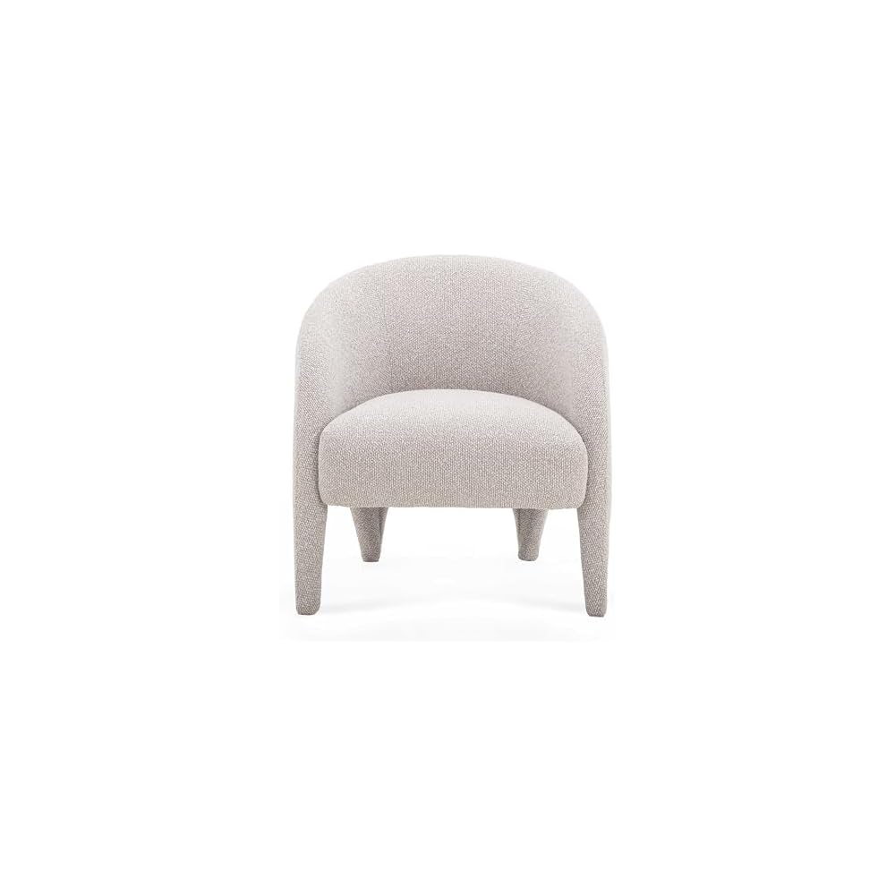 TOV Furniture Kris Warm Grey Boucle Accent Chair