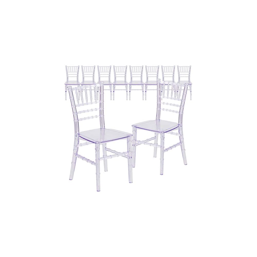 Flash Furniture Hercules Kids Resin Chiavari Chair, Gold
