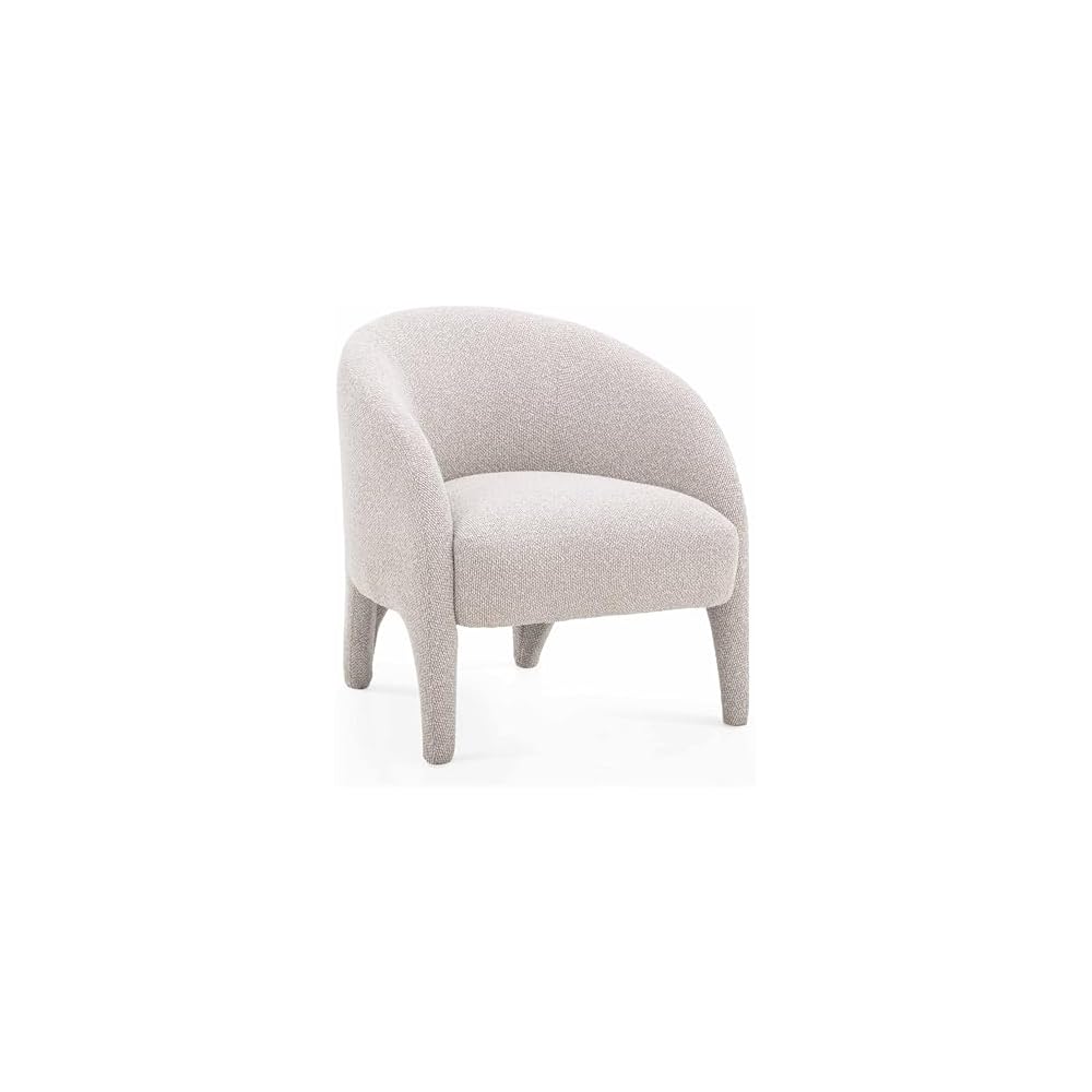 TOV Furniture Kris Warm Grey Boucle Accent Chair