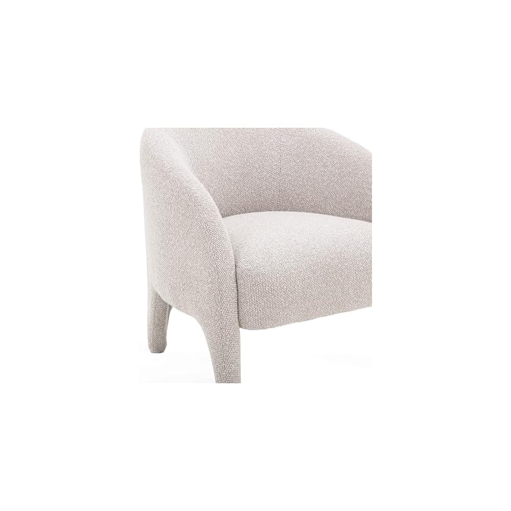 TOV Furniture Kris Warm Grey Boucle Accent Chair